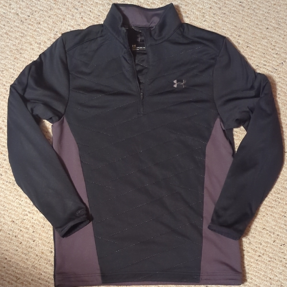 Under Armour Black and Gray Pullover